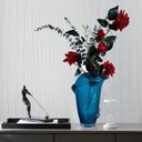 Ver imagem 4 de Vaso Murano Decorativo Azul Entrelaçado 25 X 19