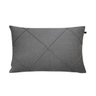 Capa de Almofada Retangular Linho Cinza Claro 30x45cm - 1