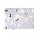 Ver imagem 1 de Jogo de Lençol de Berço Americano Bublim: Cinza