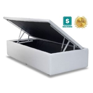 Baú Solteiro Branco 78X188