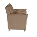 Ver imagem 3 de Poltrona de Amamentação Escritorio Sala de Espera para Consultorio Salão de Beleza Cappucino