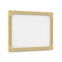 Ver imagem 2 de Lousa Quadro Branco Madeira 30x40cm Multiuso Anotacoes Planejamento Mural Moldura MDF Adulto Infanti