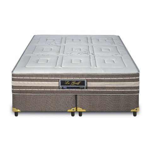 Base Box Simples Queen Le Griff 158x198x37 - Sankonfort