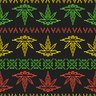Papel de Parede fundo de folha de erva daninha rasta estilo de jogo de pixel art - 1