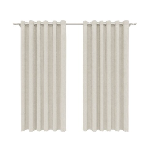 Cortina em Linho 400cm X 230cm Flat Natural