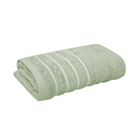 Ver imagem 3 de Jogo com 4 Toalhas Wave Premium 450g/m² Algodão Banhão e Rosto Verde e Cinza