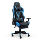 Ver imagem 2 de Cadeira Gamer Xt Racer Viking Series com Apoio de Pés Azul