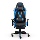 Ver imagem 1 de Cadeira Gamer Xt Racer Viking Series com Apoio de Pés Azul