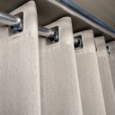 Ver imagem 3 de Cortina em Linho Decorativa 400 X 250 Cm Flat