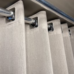 Cortina em Linho Decorativa 400 X 250 Cm Flat - 3