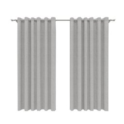 Cortina em Linho Decorativa 400 X 250 Cm Flat - 1