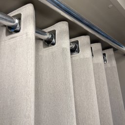 Cortina em Linho Decorativa 400 X 250 Cm Flat - 6