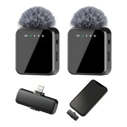 Microfone sem Fio com Lapela Usb Tipo C Mfc-19 - 2
