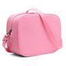 Bolsa Casual Quadrada Feminina Espaçosa Fecho de Ziper Alça Transversal - 1