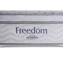 Ver imagem 5 de Cama Box Casal: Colchão Molas Ensacadas Ortobom SuperPocket Freedom Visco + Base CRC Courano Branco(