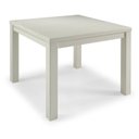 Ver imagem 1 de Mesa Rústica de Jantar 4 Lugares 100cm x 100cm - Branca