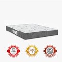 Ver imagem 4 de Cama Box Queen Bipartido + Colchão D33 One Face - Suede Cinza