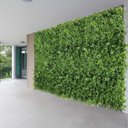 Ver imagem 1 de Kit com 22 Placas de Jardim Vertical Artificial Luxo com Folhagens Densas e Realistas
