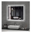 Ver imagem 3 de Espelho Jateado Iluminado com Led Frio e Touch 80x50cm Horizontal