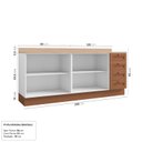 Ver imagem 4 de Cozinha Modulada 2 Peças 2 Balcões Arizona CabeCasa MadeiraOriginals