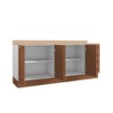 Ver imagem 5 de Cozinha Modulada 2 Peças 2 Balcões Arizona CabeCasa MadeiraOriginals