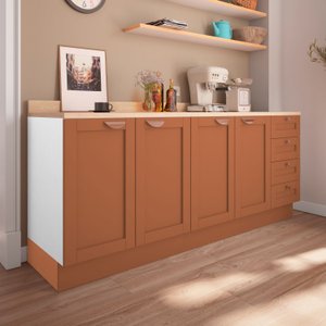 Cozinha Modulada 2 Peças 2 Balcões Arizona CabeCasa MadeiraMadeira