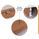 Ver mais imagens de Cozinha Modulada 3 Peças 2 Aéreos 1 Balcão Arizona CabeCasa MadeiraOriginals