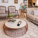 Ver imagem 2 de Kit 2 Mesas de Canto Latorre Cobre