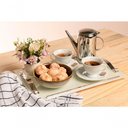 Ver imagem 2 de Bandeja de Vidro Decorativa Espelhado com Alças 45x30 Cm