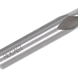 Fresa de Topo Metal Duro - 4,0mm - 2 Cortes - 23,0002 - Rocast - 2
