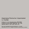 Argamassa Piscina Aut. Impermeável Cor Platina 1kg - 2
