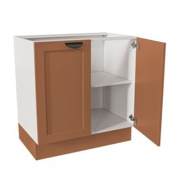 Cozinha Modulada 4 Peças 1 Torre Microondas 1 Aéreo 2 Balcões Arizona Cabecasa Madeiramadeira - 15