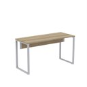 Ver imagem 3 de Mesa Madeira X M134/60P25 134cm Industrial Naturalle e Cinza Marromle