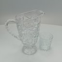 Ver imagem 6 de Jogo 7 Peças Jarra/copos Água Suco Cristal Eco 1l/275ml Transparente