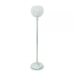 Castiçal Bubble Prata 80 X 10,5 Cm Prata Cromus - 1
