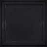 Kit C/10 Placas Decorativas Pvc Boiserie Efeito Gesso Preto Alto Relevo Lavavel Sala 50cm X 50cm - 9