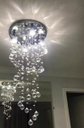 Ver imagem 2 de Lustre de Cristal Espiral 70cm Altura Base de 30cm Diâmetros