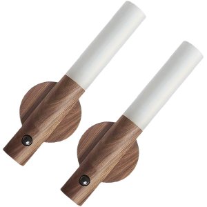 Luminaria Bastao Kit 2 Uni Sensor Presença Detecta Movimento Base Magnetica Iluminaçao Decoraçao Par