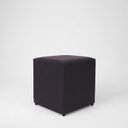 Ver imagem 2 de Puff Studio 40x40x40 Cm Courino sem Rodizios Preto