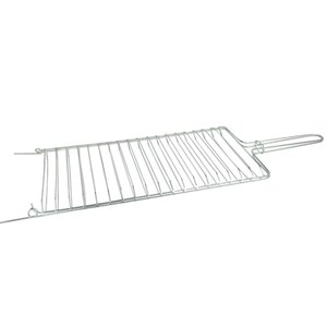 Grelha Dobrável Abaulada para Churrasqueira 21x69 Cm