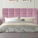 Ver imagem 2 de Cabeceira para Cama Box Casal 1,60 Cm Espanha:rosa Bebe
