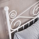 Ver imagem 6 de Cama de Casal Clássica em Ferro Elizabeth Branco