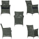 Ver imagem 5 de 4 Poltronas e 1 Mesa Igapó em Alumínio Pintura Fendi Corda Náutica Estofado 12