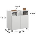 Ver imagem 4 de Gabinete Oasis para Pia de Bannheiro em Mdf Encaixe Perfeito