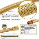 Ver imagem 4 de Mangueira Gas Aramada Cobre 1,00m Haenke