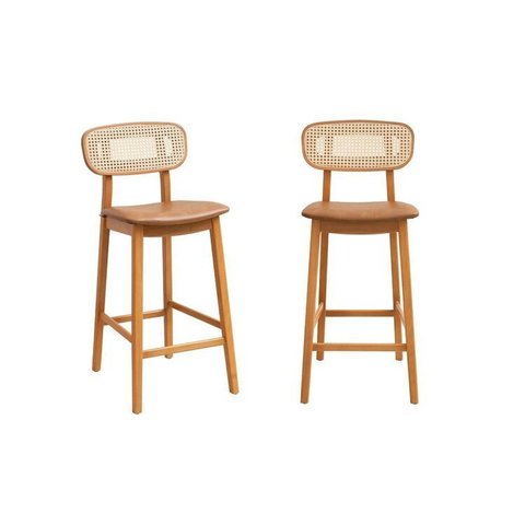 Kit 02 Banquetas Liz CabeCasa MadeiraOriginals