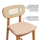 Ver imagem 5 de Kit 02 Banquetas Liz CabeCasa MadeiraOriginals Amarelo/Mel/Fendi
