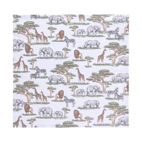 Guardanapo Copa e Cia 4 Peças Home Estampado Safari