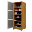 Ver imagem 3 de Sapateira Espelhada para 40 Pares 1 Porta Gold Naturale - Rede Móveis