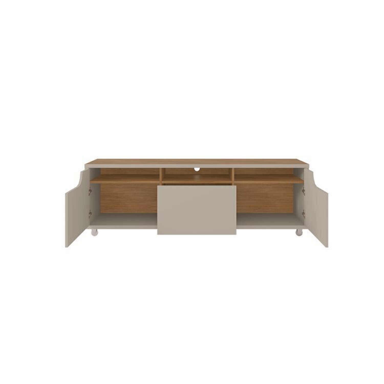 Rack com Painel para TV até 60 Polegadas 1,60m Siena Jersey - 5